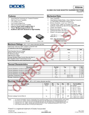 PDS5100-13 datasheet  